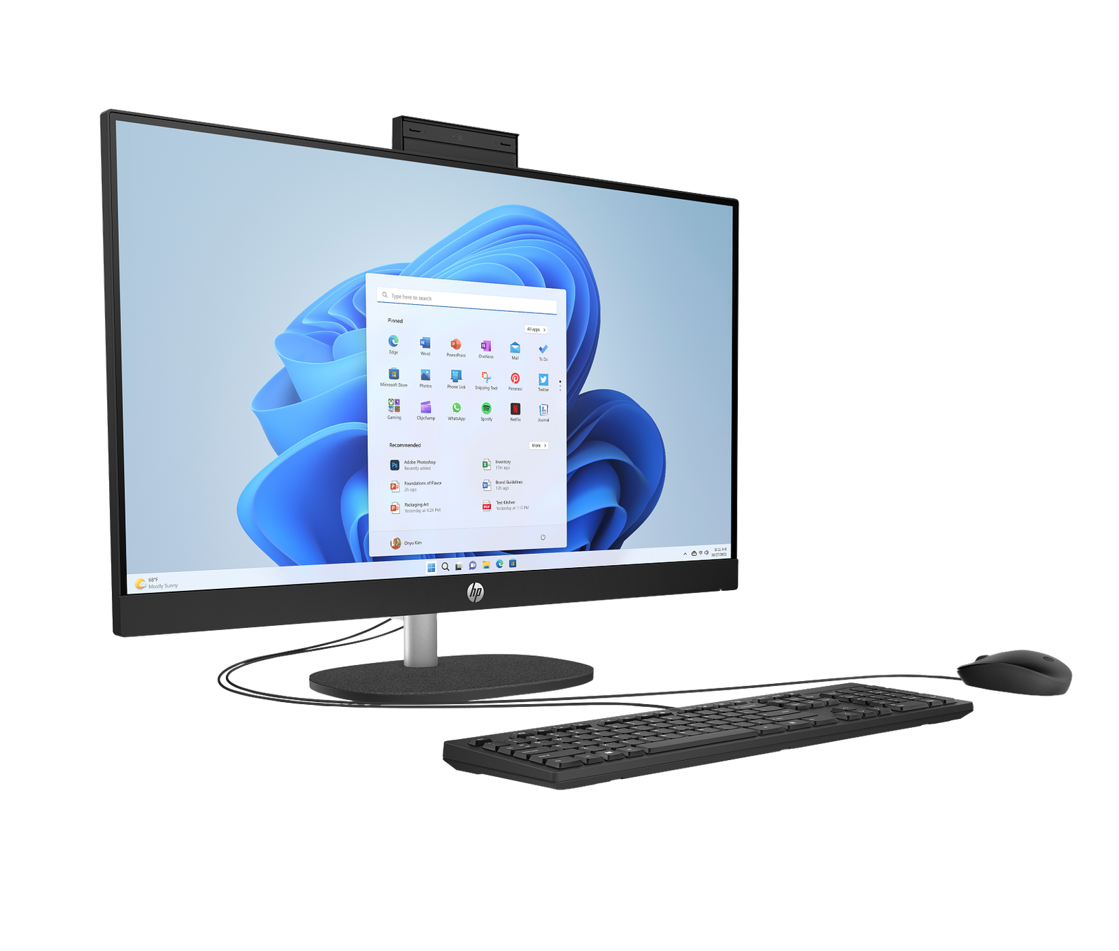 HP 27 inch All-in-One Desktop Next Gen AI PC 27-ct0000m - Image 2
